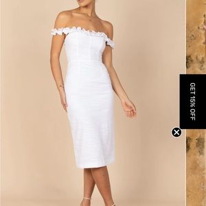 FLOREZ DRESS - WHITE